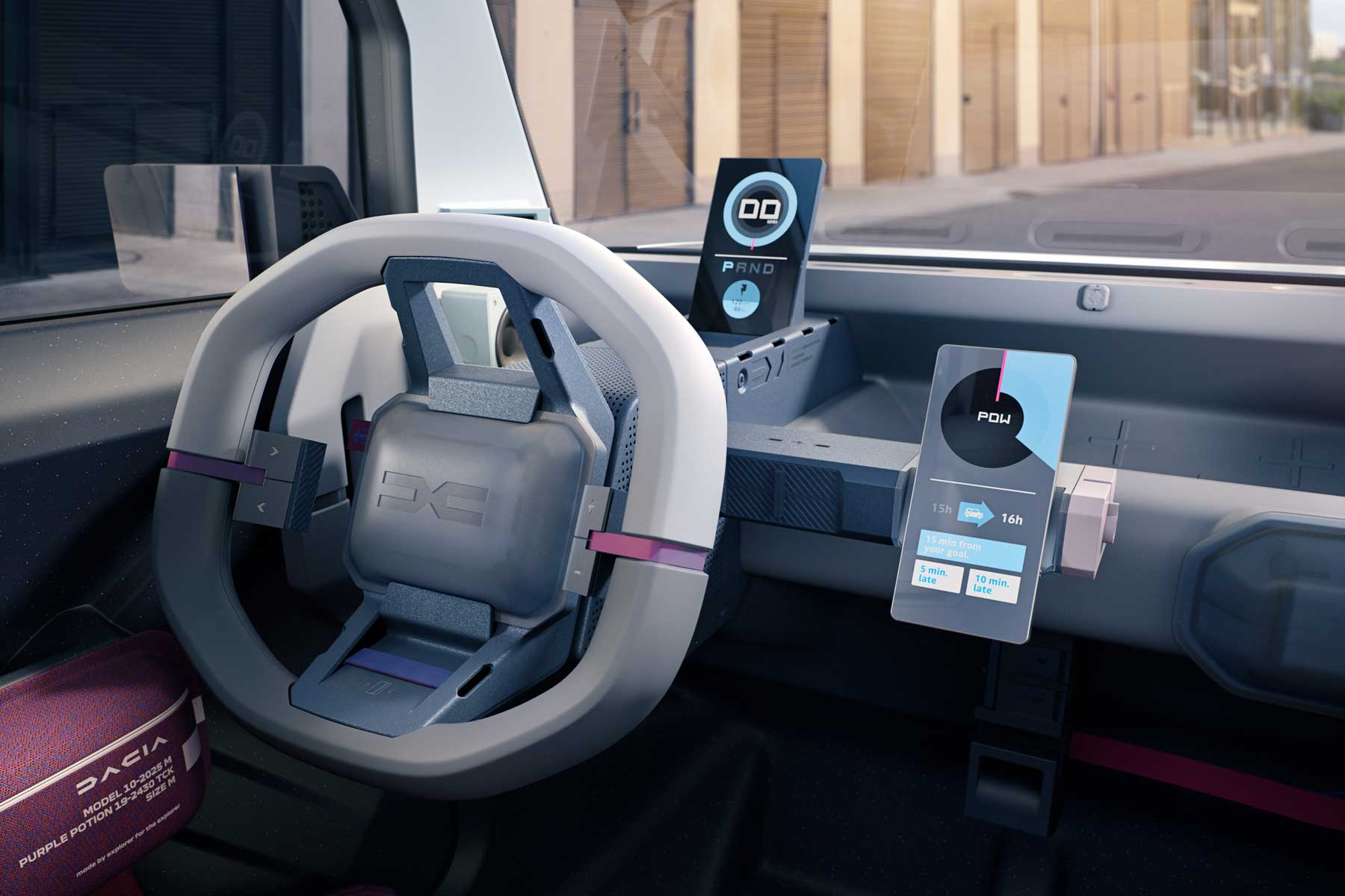 Dacia Hipster concept foto interior multimedia