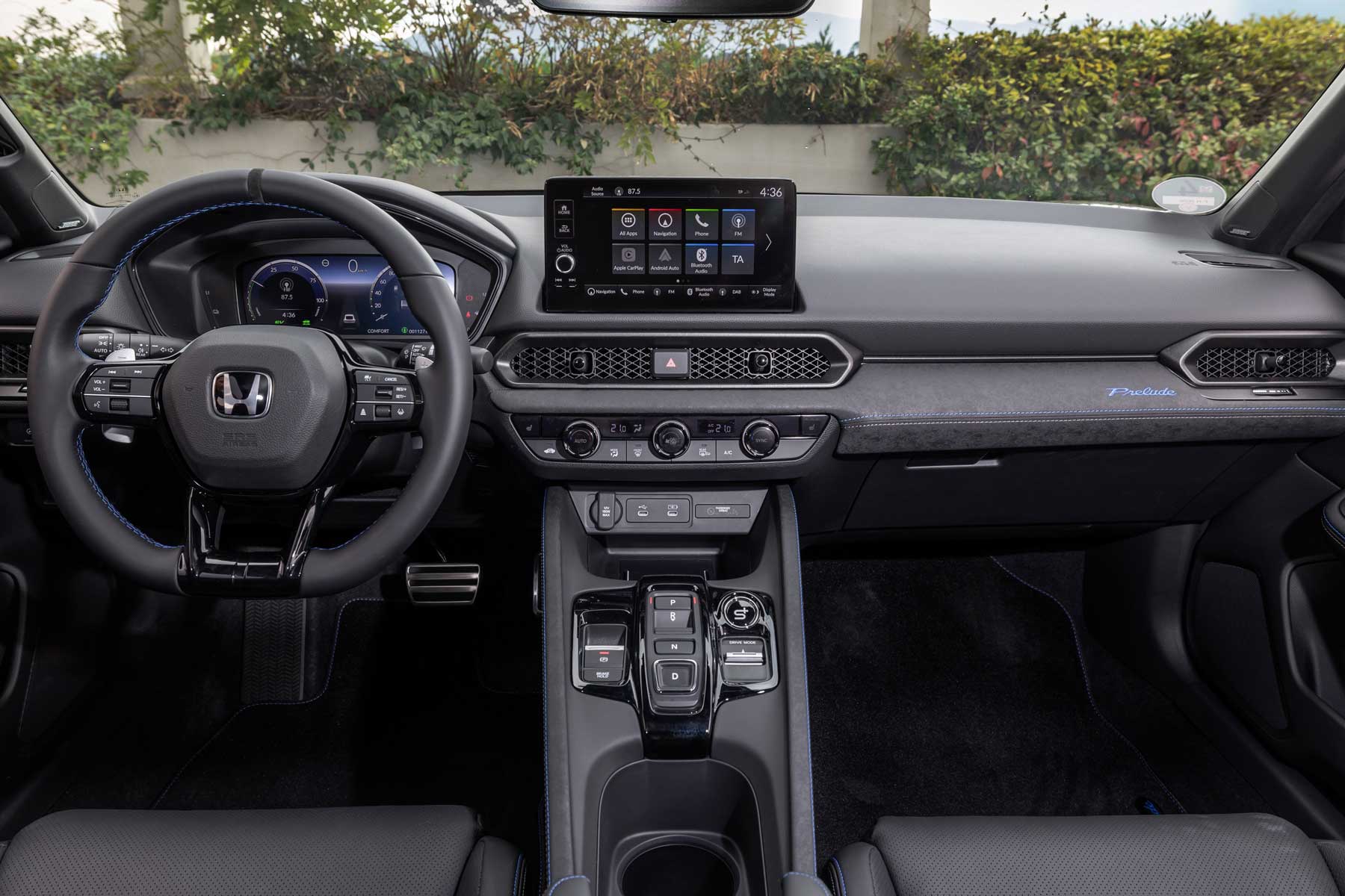 Honda Prelude foto interior cambios