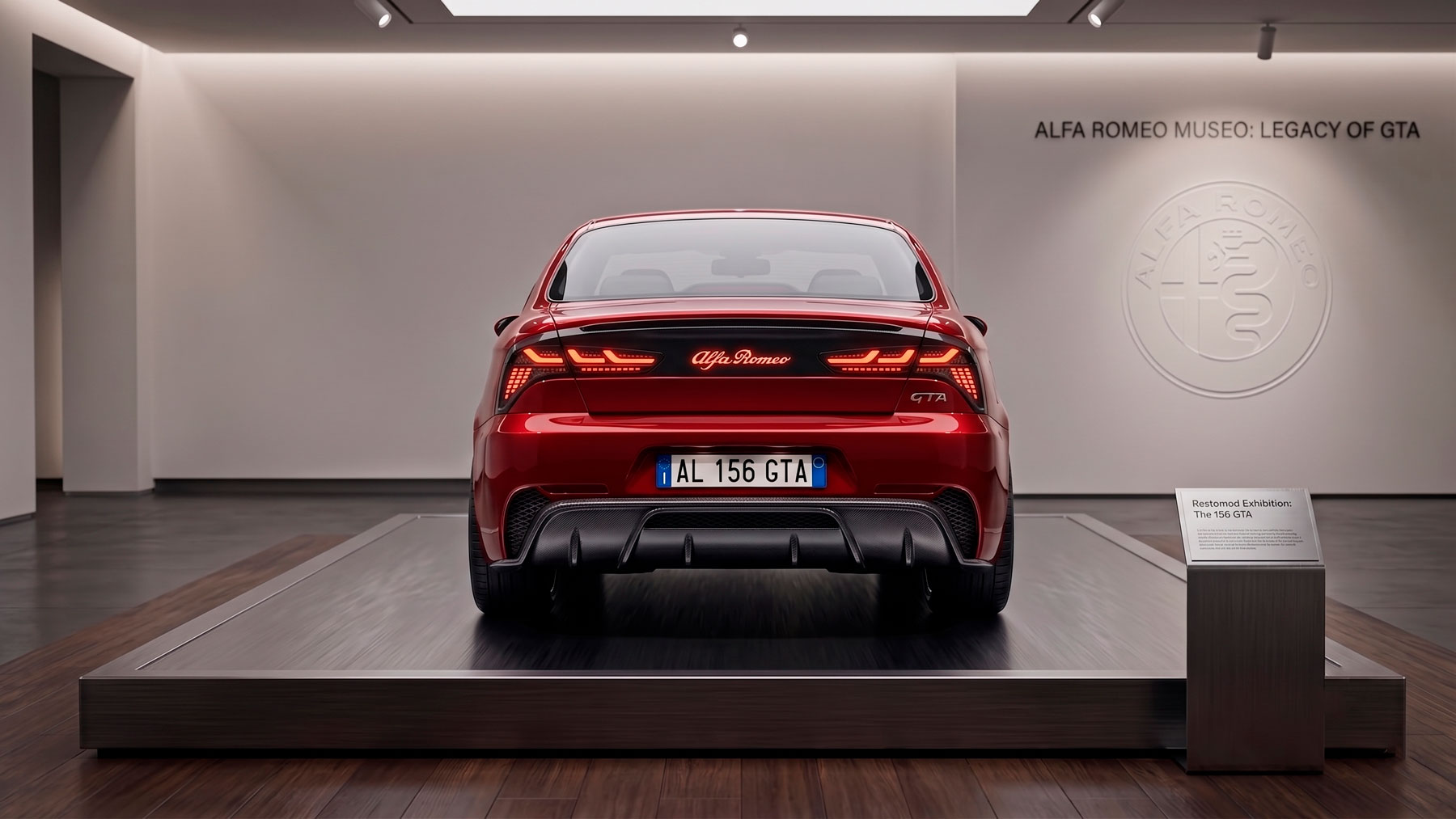 Alfa Romeo 156 GTA Render 2026 EV