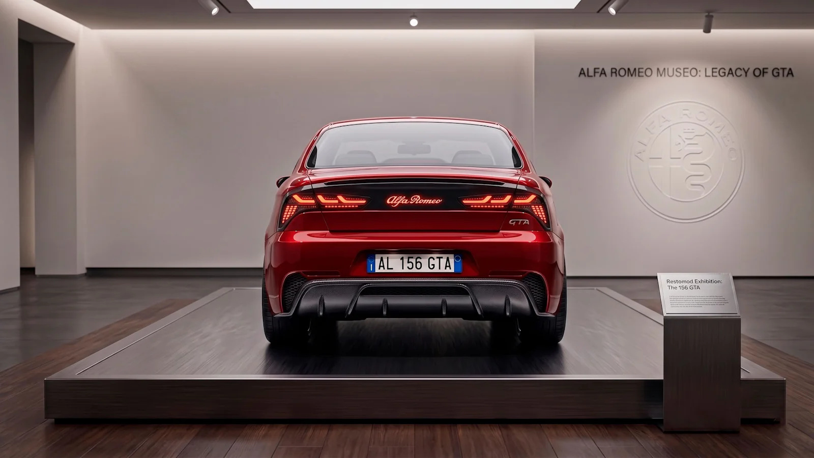 Alfa Romeo 156 GTA Render 2026 EV