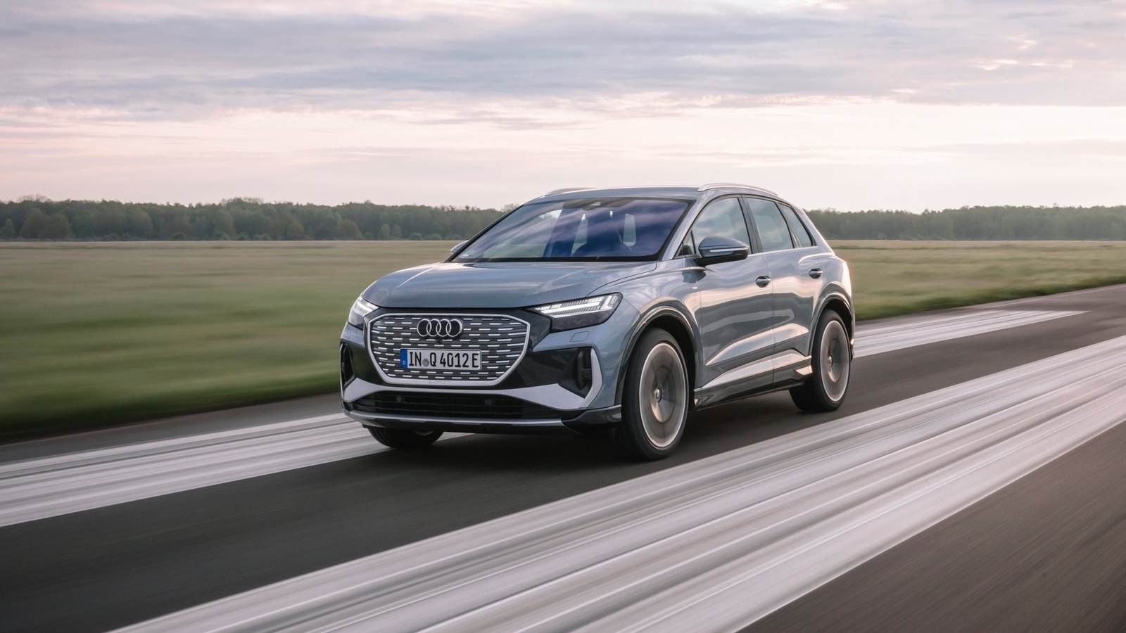 Vista conducción Audi Q4 e-tron