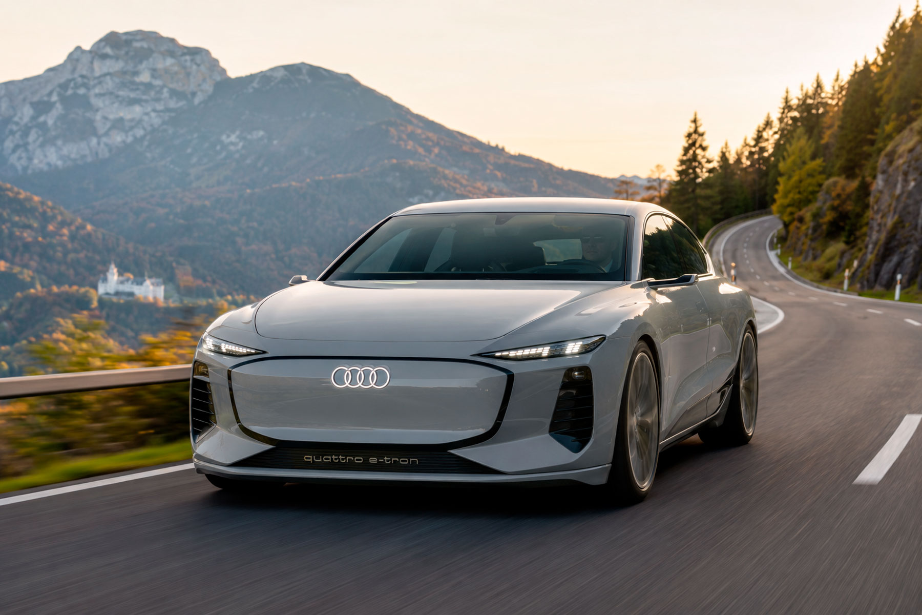 Audi Quattro e-tron render 2026