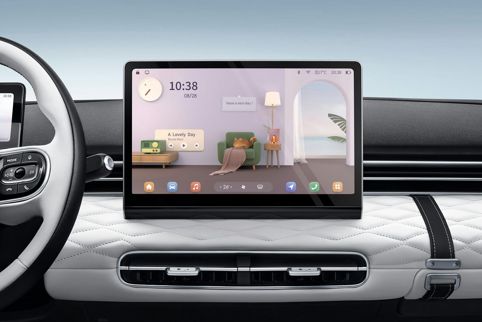 Dongfeng Box foto interior pantalla