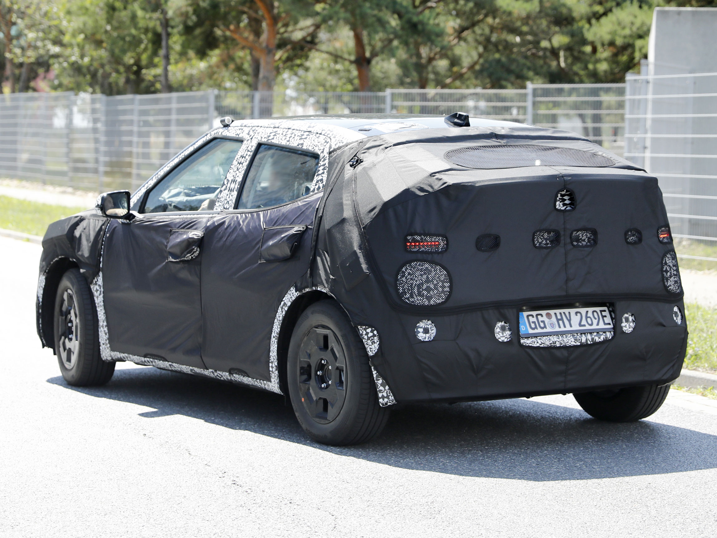 Ioniq 2 camara espía fotos