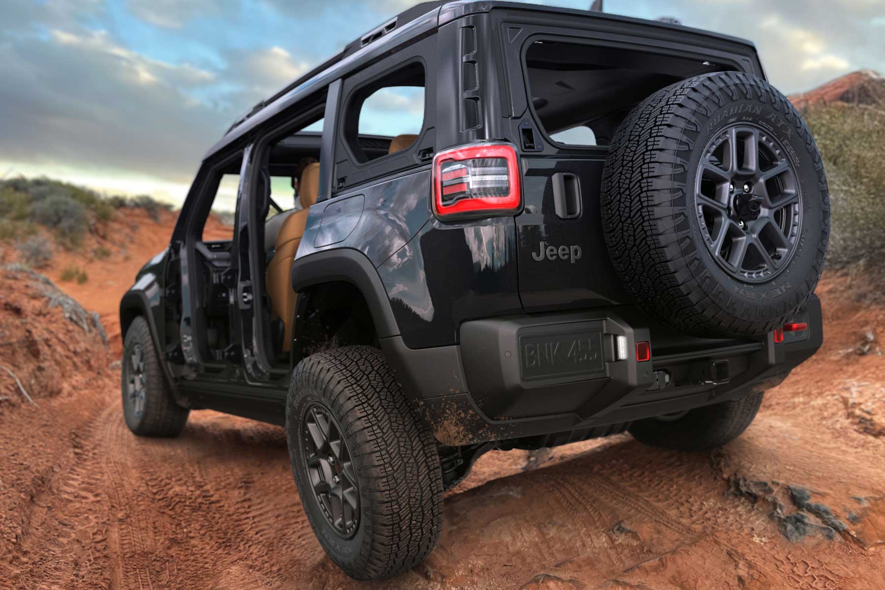 Jeep Recon 2026 foto exterior dinámica