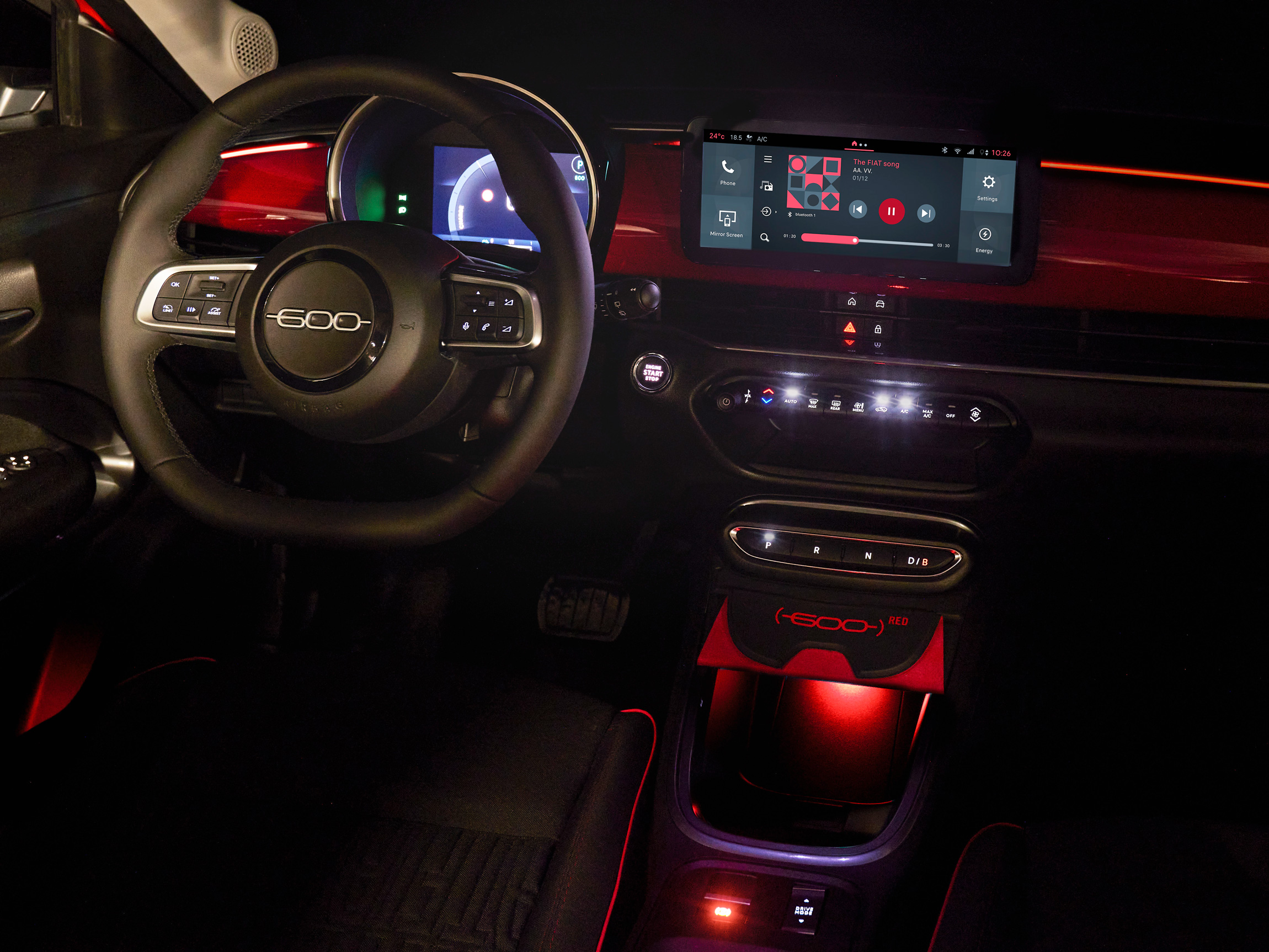 Fiat 600e Equipamiento