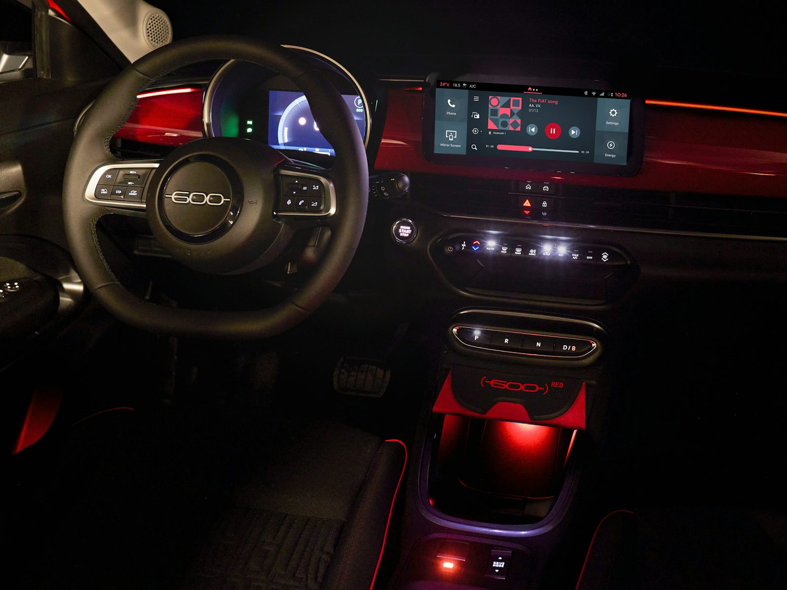 Fiat 600e Equipamiento