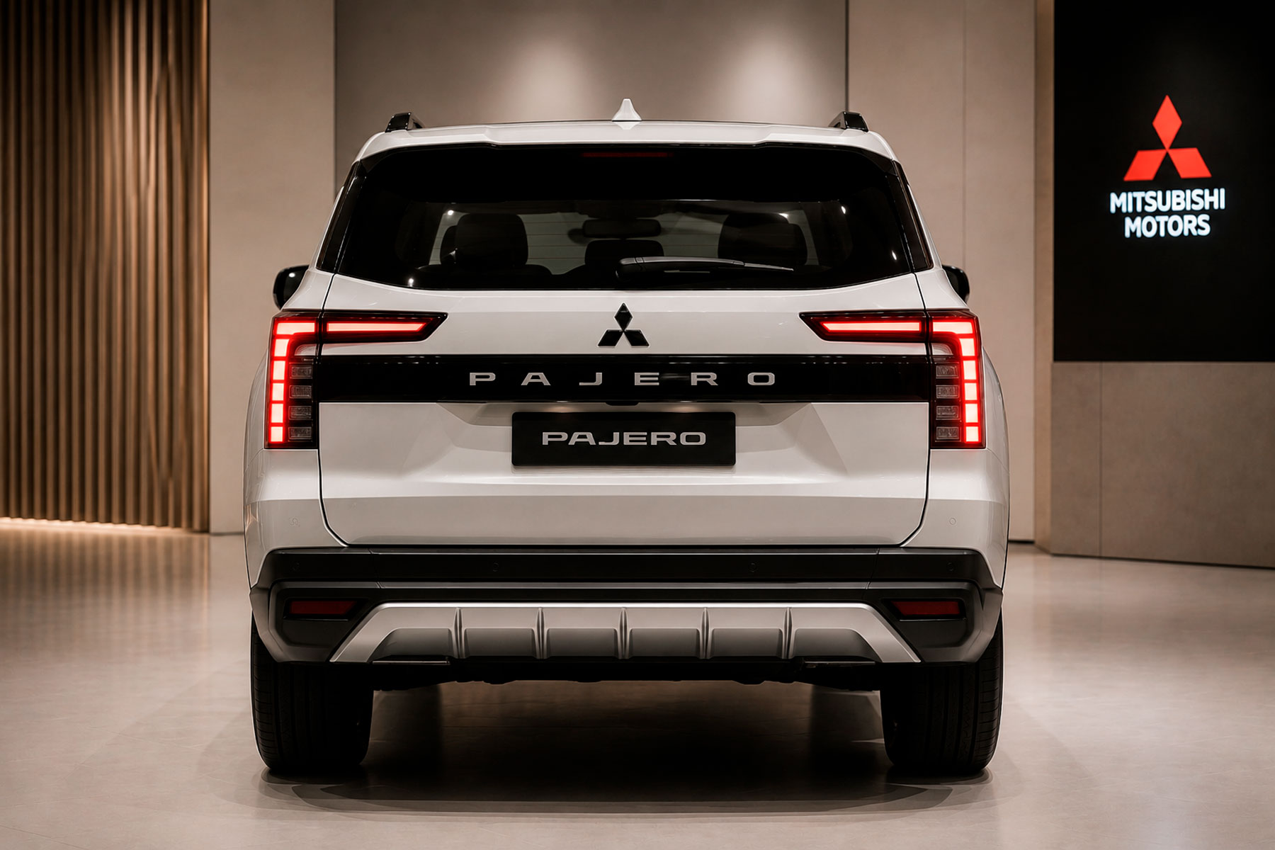Mistubishi Montero (Pajero) 2026 render