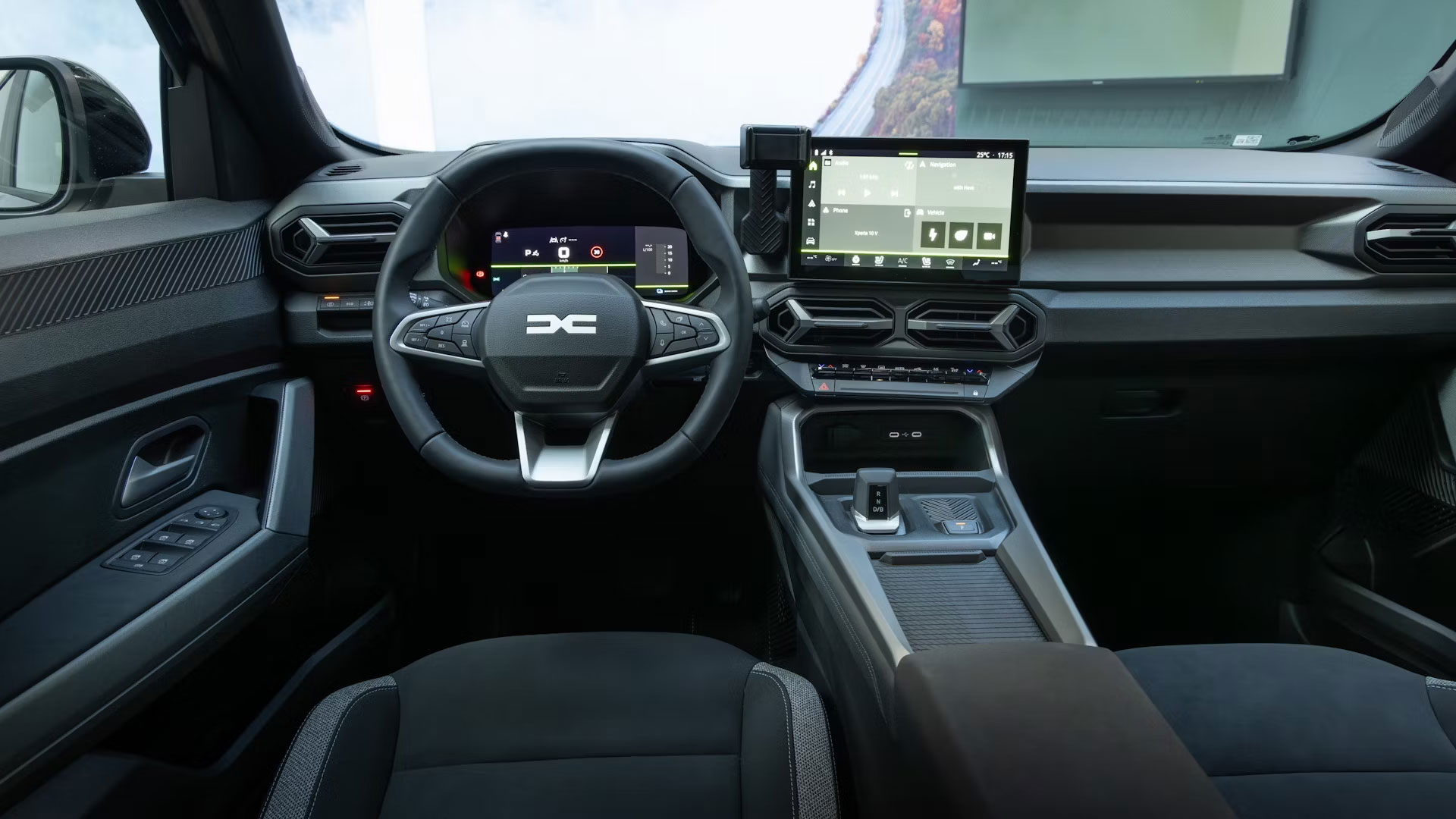 Dacia bigster interior pantalla