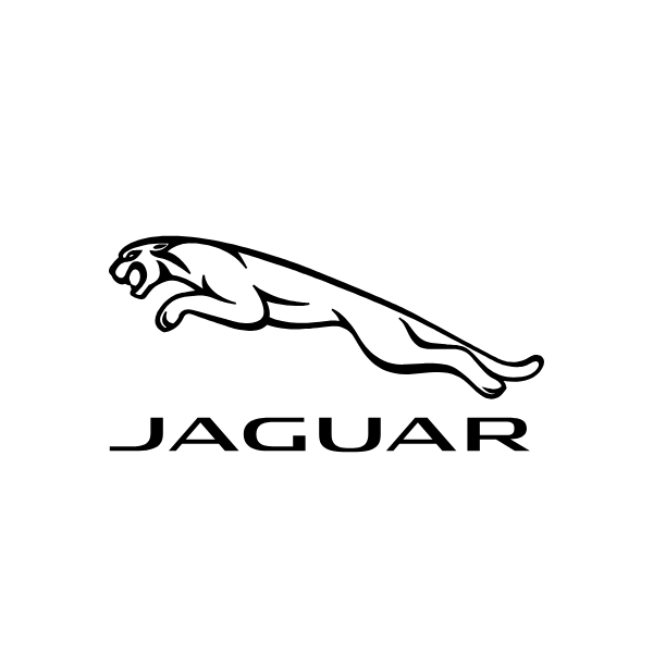 Logo de Jaguar: un jaguar saltando o la cara de un jaguar