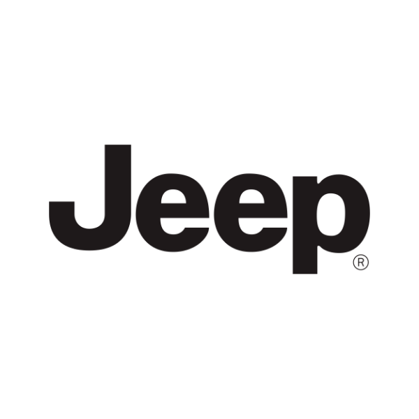 Logo de Jeep: la palabra Jeep y una parrilla de siete ranuras