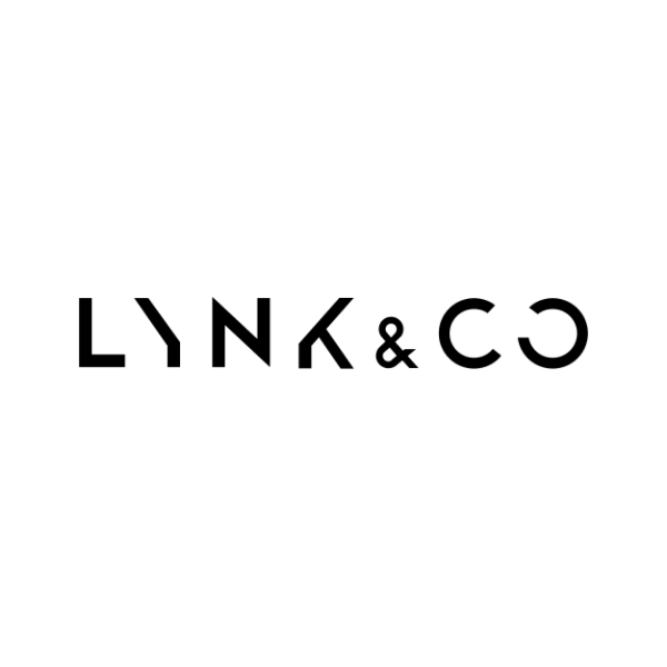Logo de Lynk & Co: el nombre LYNK & CO en letras finas