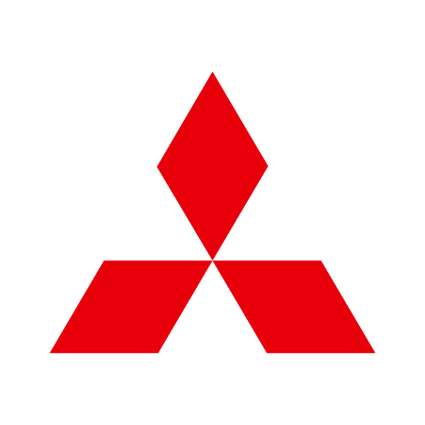 Logo de Mitsubishi: tres rombos rojos