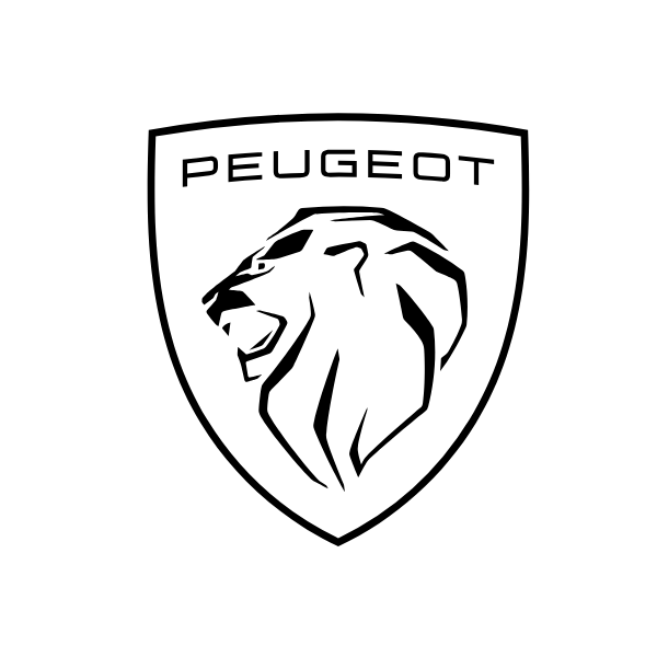 Logo de Peugeot: una cabeza de león dentro de un escudo