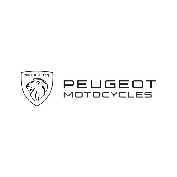 Logo de Peugeot Motocycles: una cabeza de león en un escudo