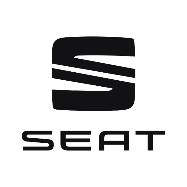 Logo de SEAT: una S formada por dos piezas