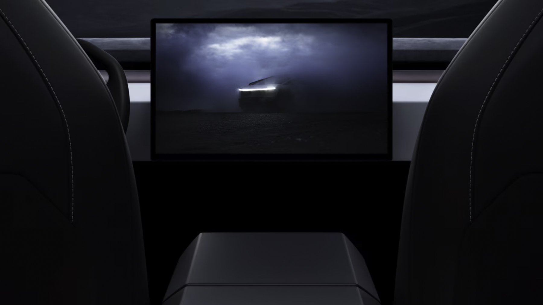 Tesla Cybertruck pantalla multimedia